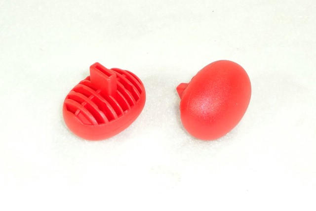 Červený knoflík START 1AC02040