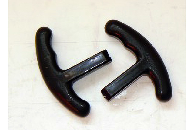 Rukojeť páčky plynu