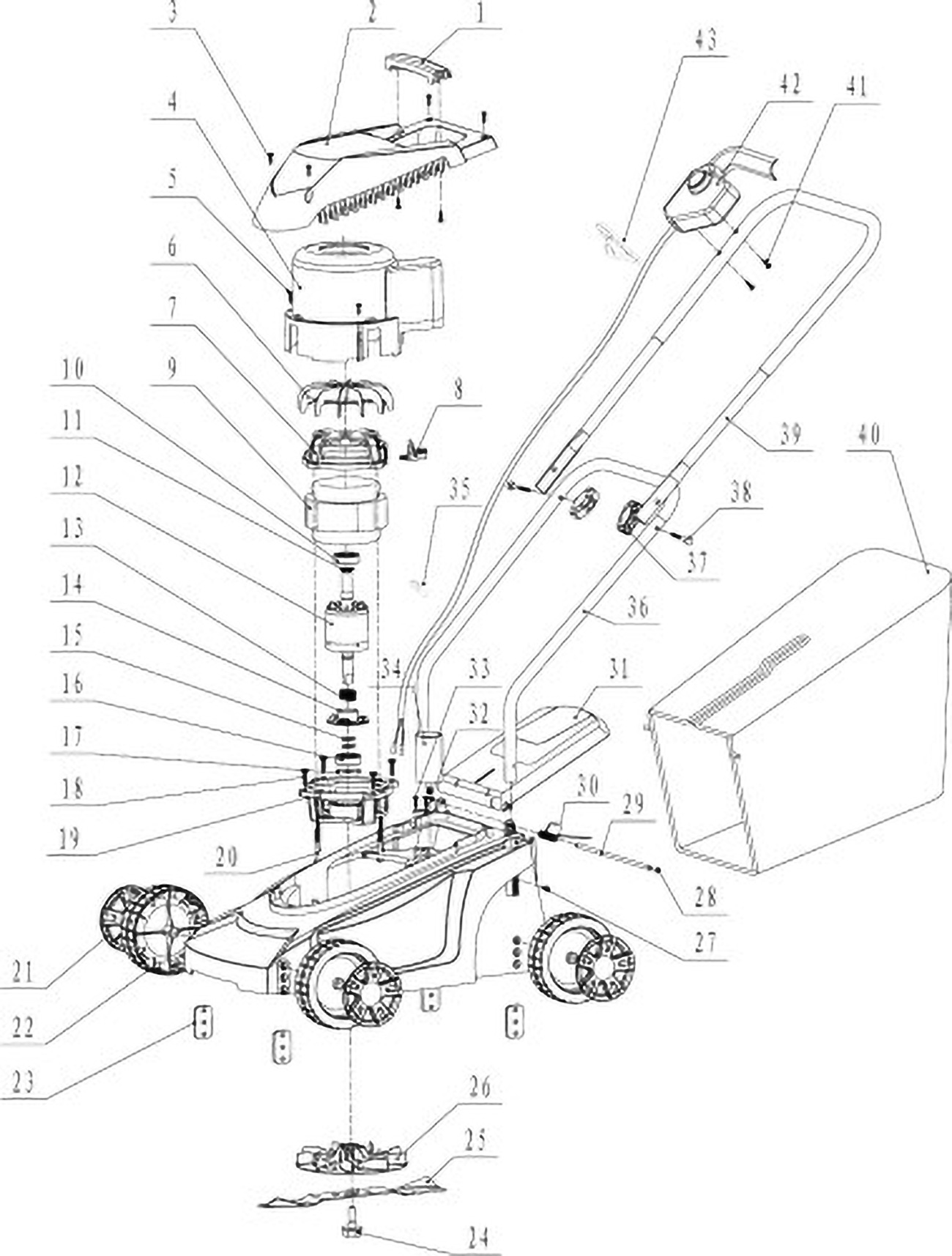 ABG 210 Elektrická sekačka