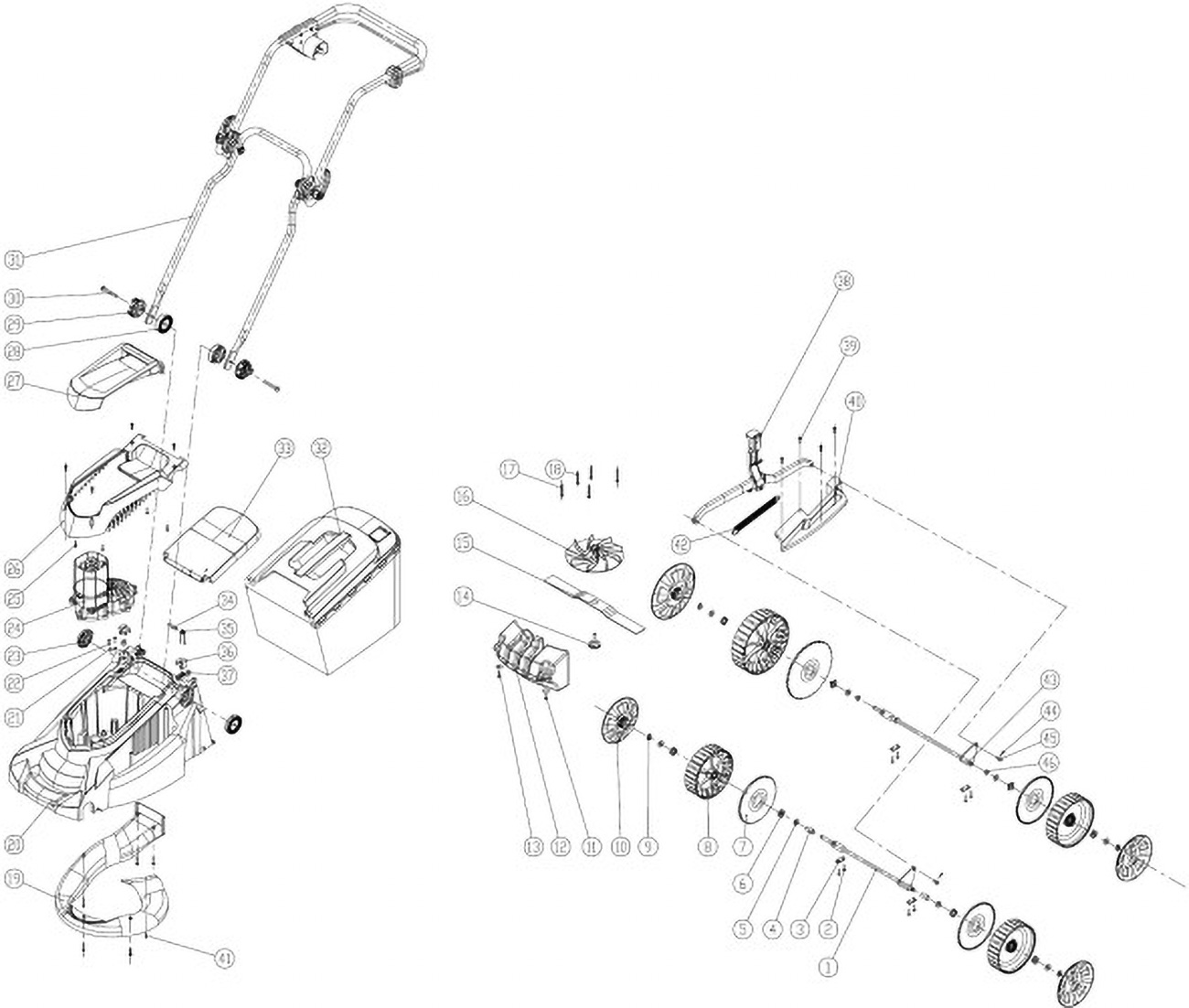 ABG 220 Elektrická sekačka