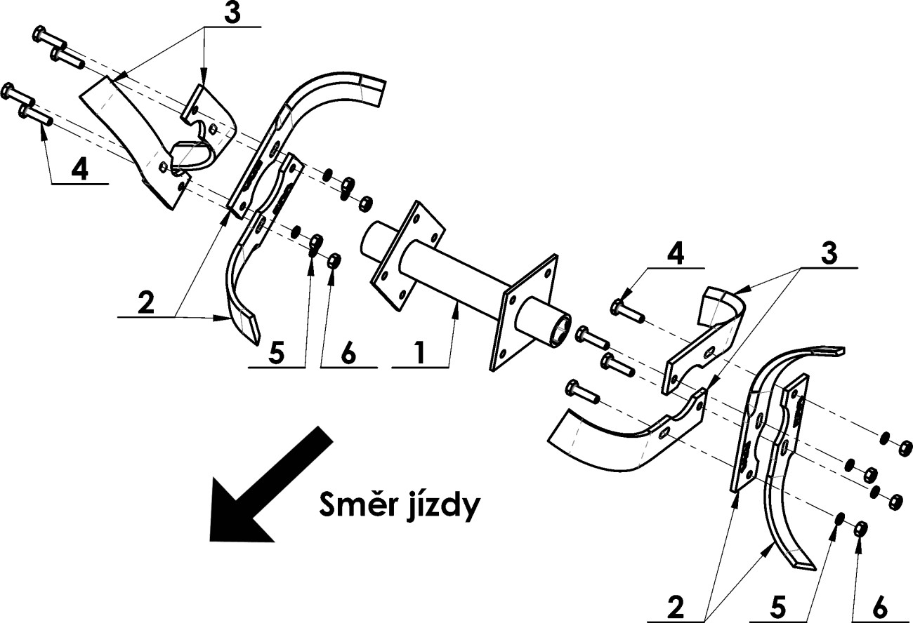 Dvojhvezdice AKY-357 siroka leva
