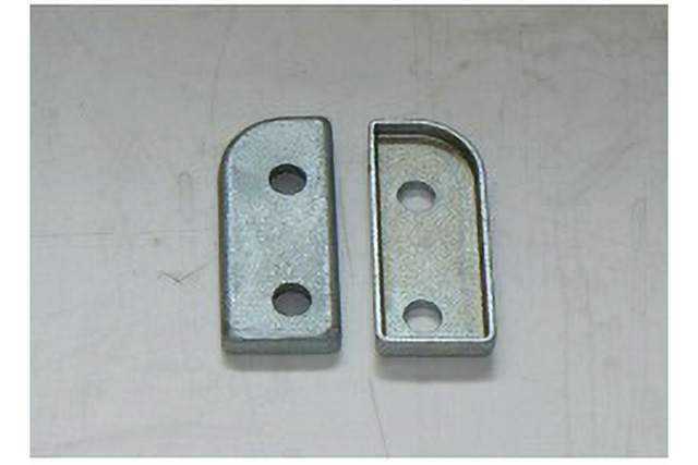 Příložka ocelová levá