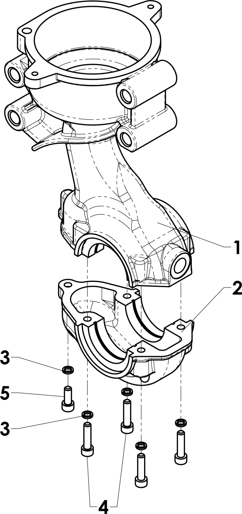 Skříň T-2 úplná sestava