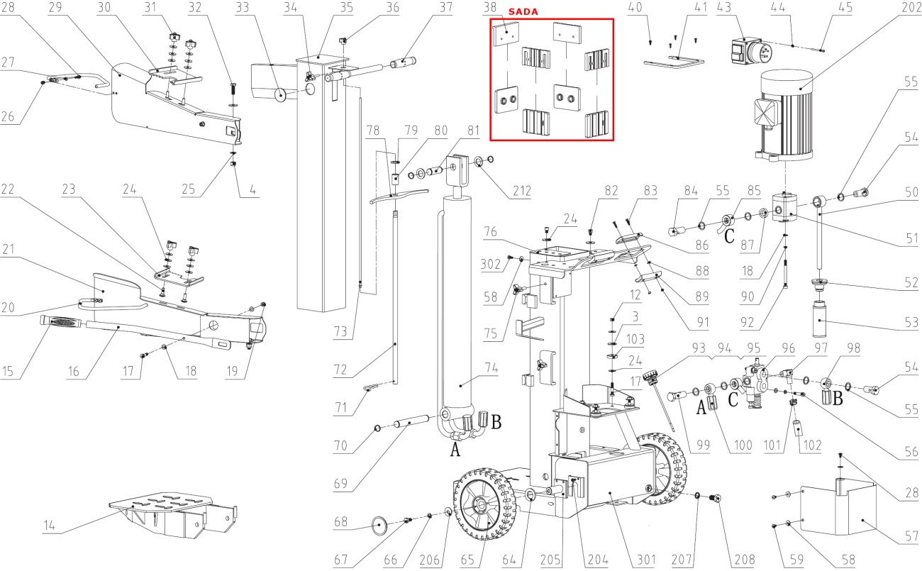 3680 VARI 9-TON 230V