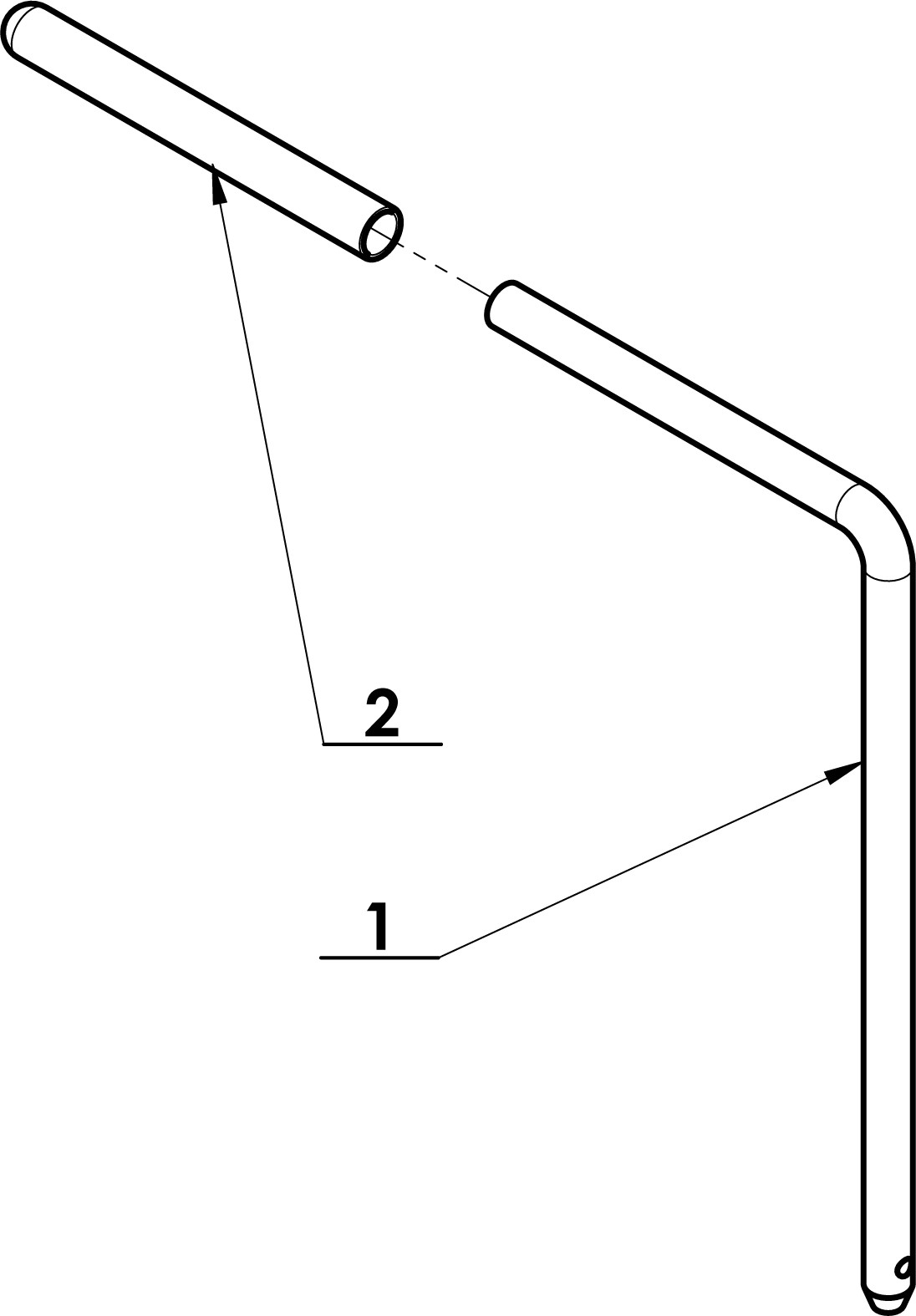 Zajišťovací čep násypky sestava