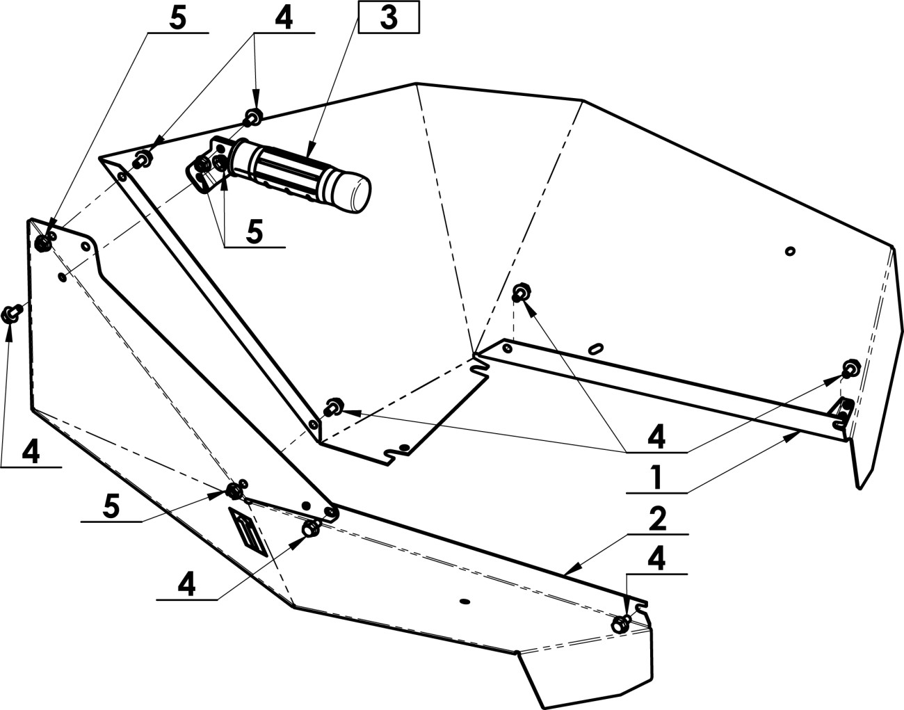 Kryt úplný VARI - hexagon