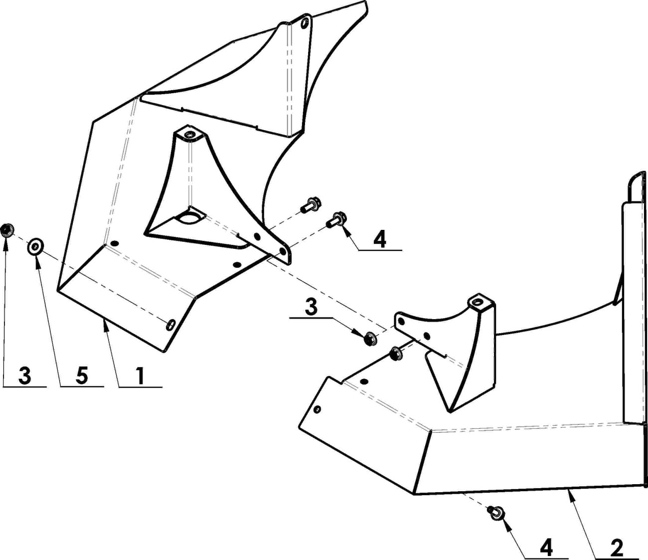 Kryt sečení RBS-700D úplný