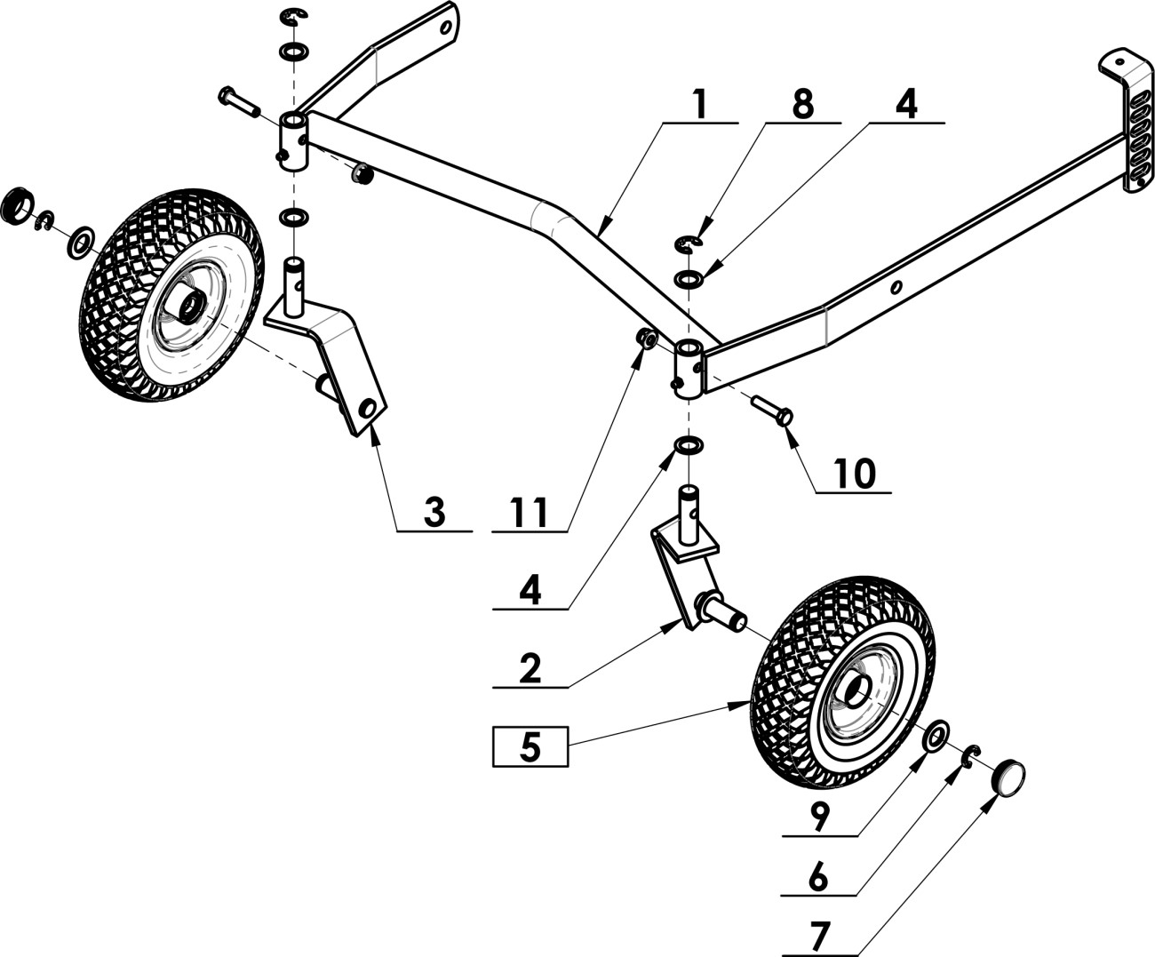 Vodicí kola F-700HR