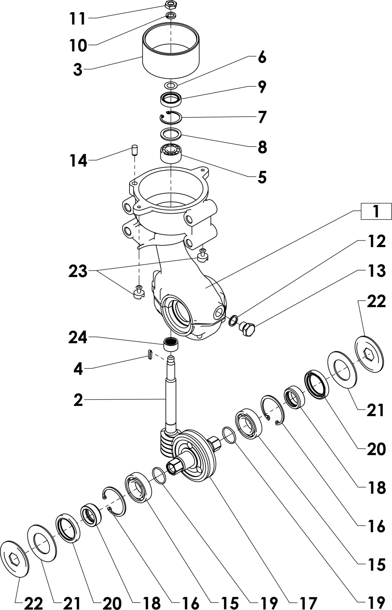 Skrin prevodova T-2/S