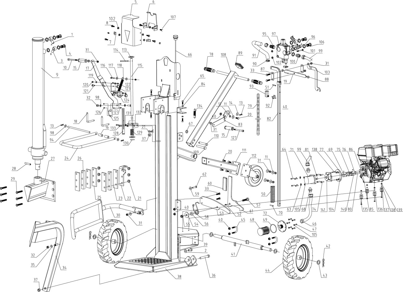 4559 VARI 16-TON GAS FORCE