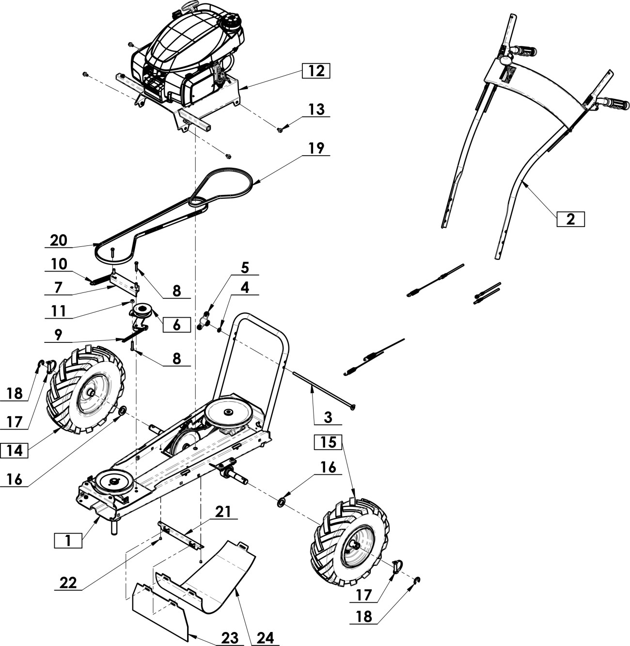 Podvozek jednoúčelový GCVX170