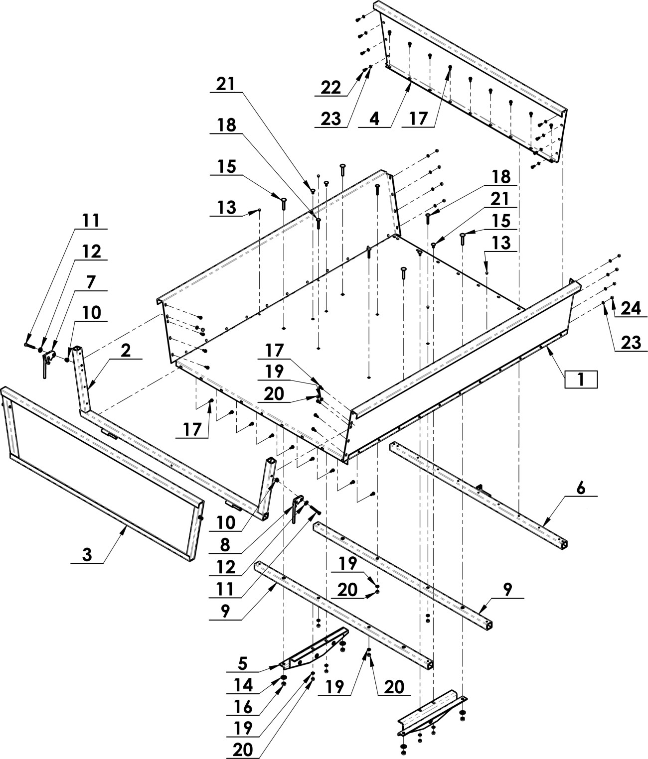 Korba ANV-220G sestava