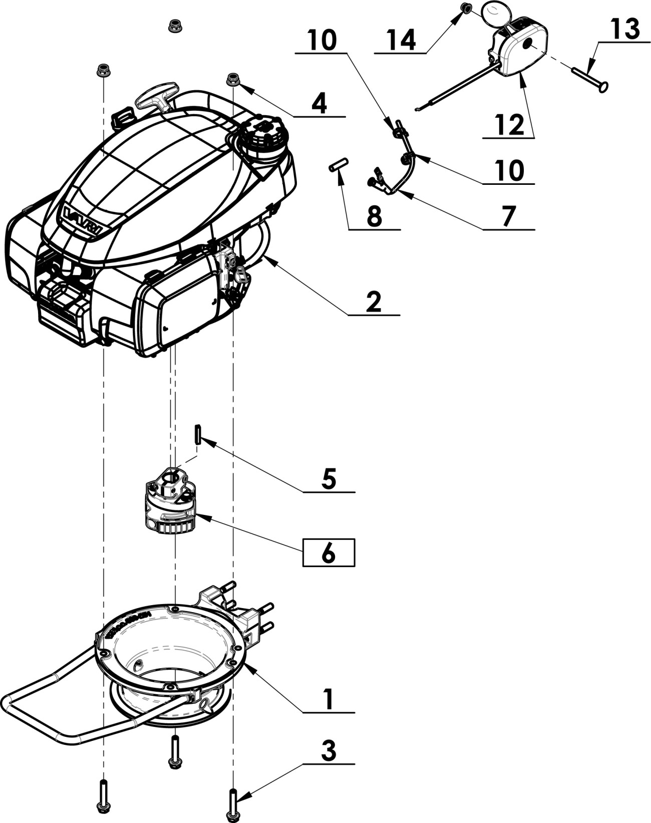 Motor pro PJGCVX200A-balení