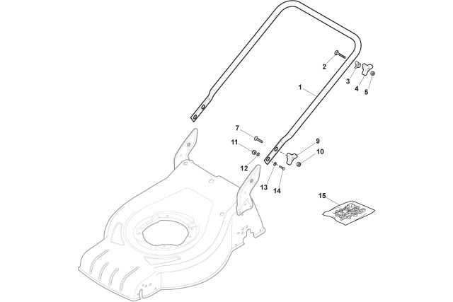 Rukojeť, spodní část