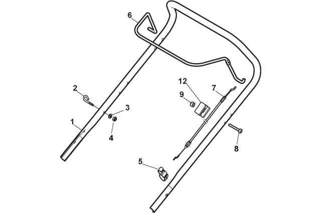 Rukojeť, horní část