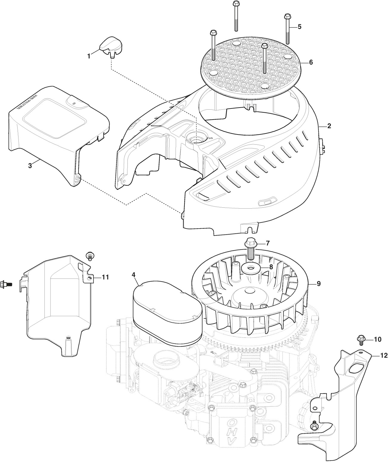 Fan Cover, Air Cleaner