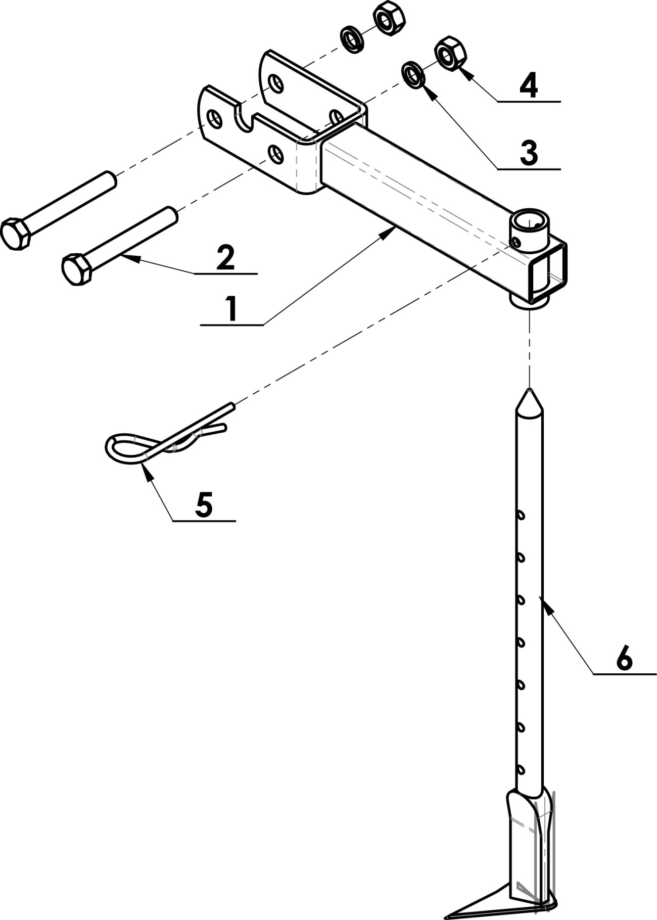 Nosič radličky s radličkou