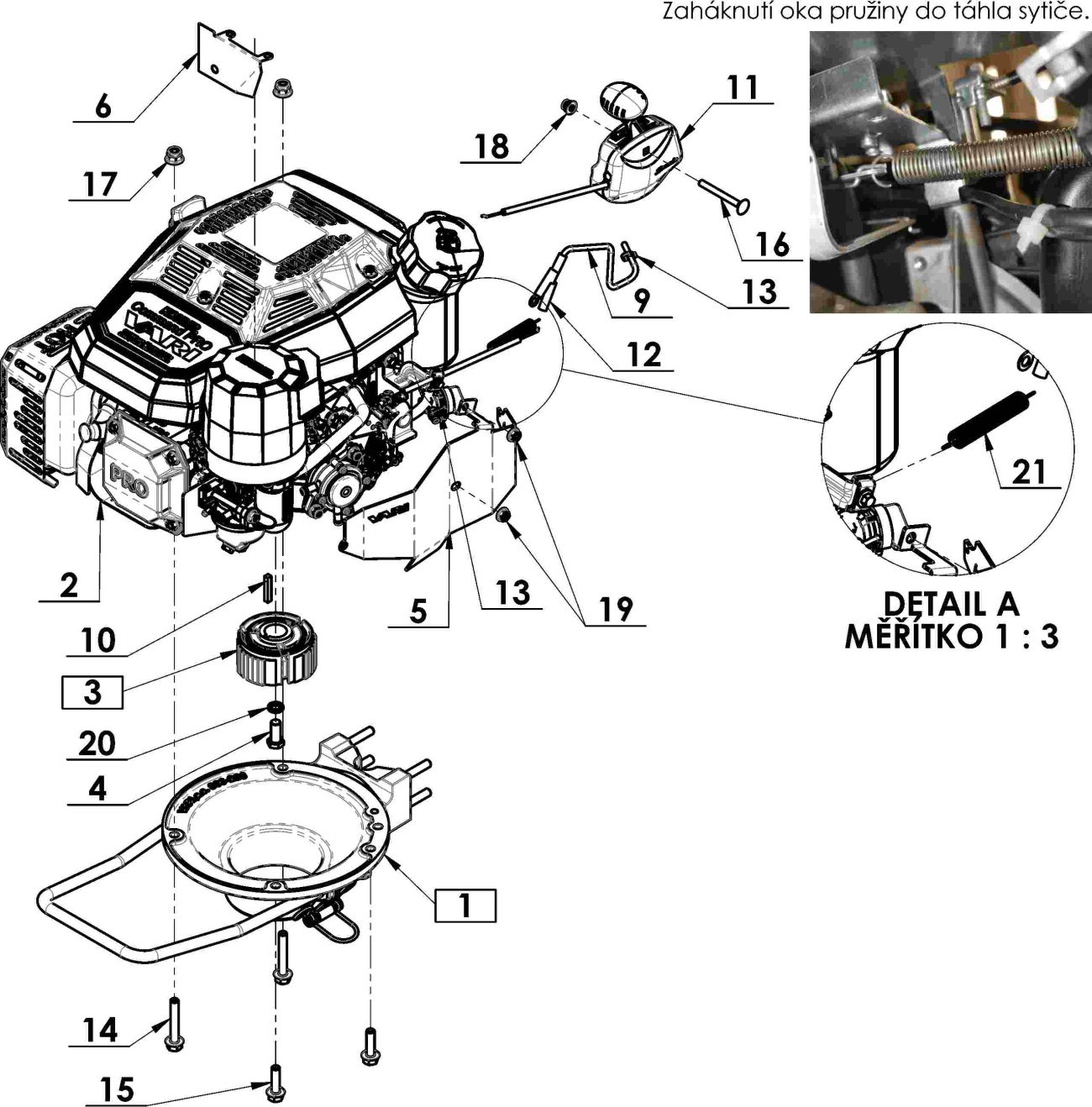 Motor pro PJCV224-balení