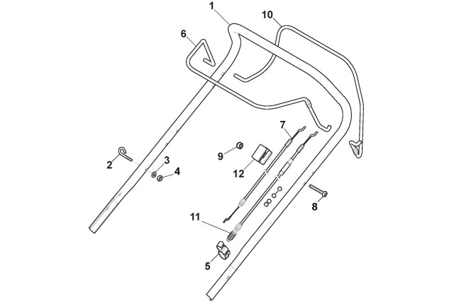 Rukojeť, horní část