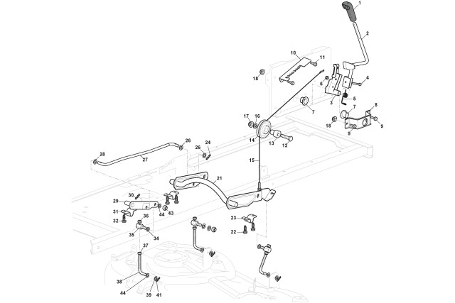 Nastavení výšky sečení