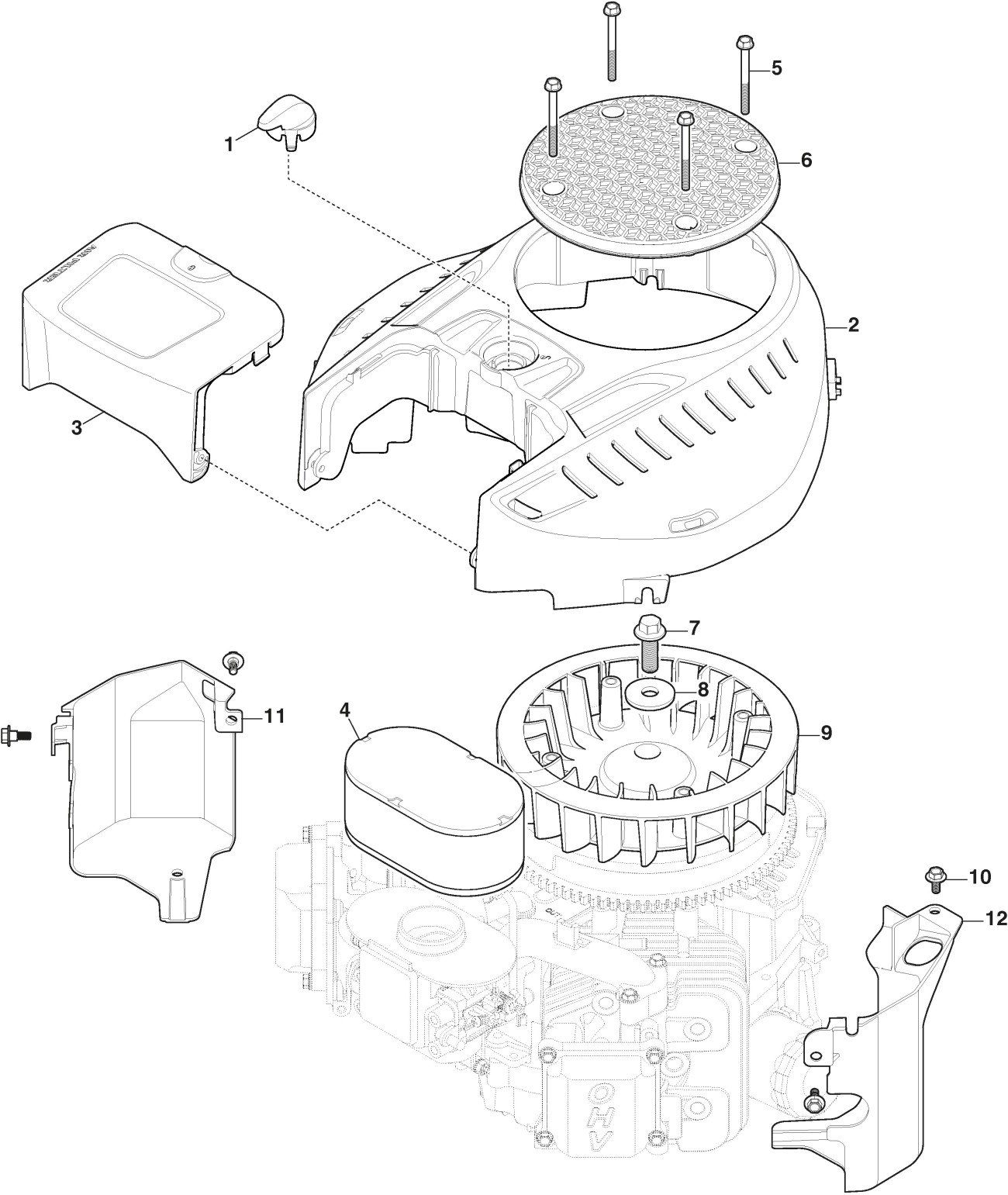 Fan Cover, Air Cleaner