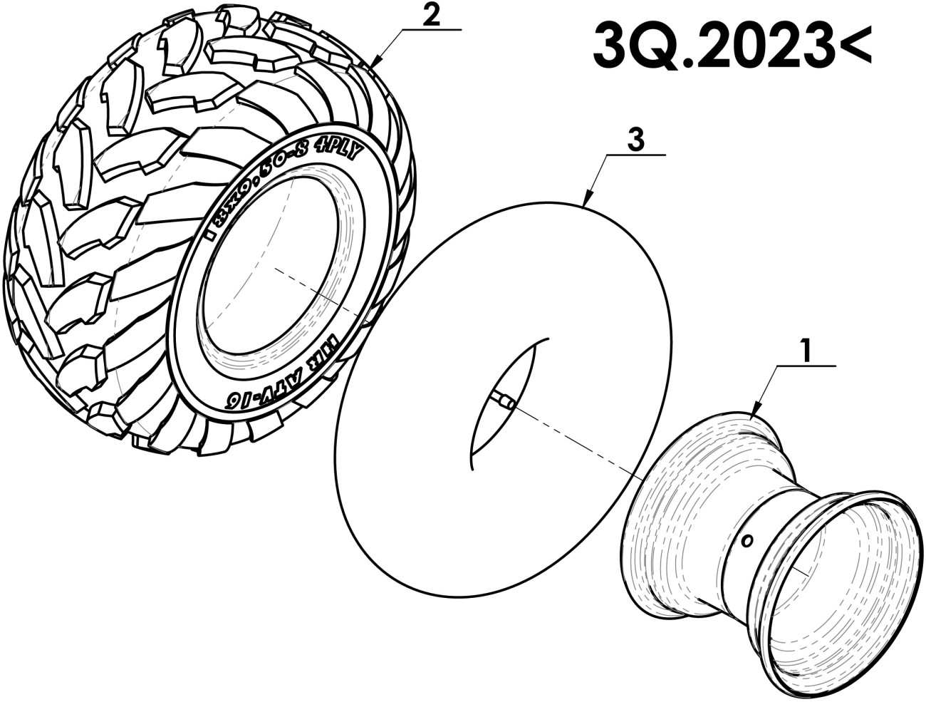 KOLO 18x9,50-8 LEVE (2023)