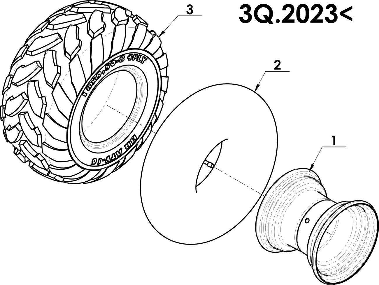 KOLO 18x9,50-8 PRAVE (2023)
