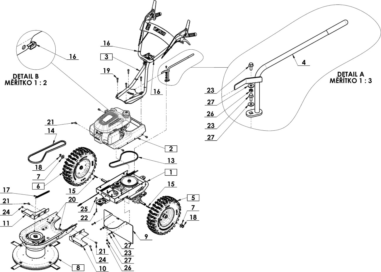 Sekačka APRO sestava (MR2023)
