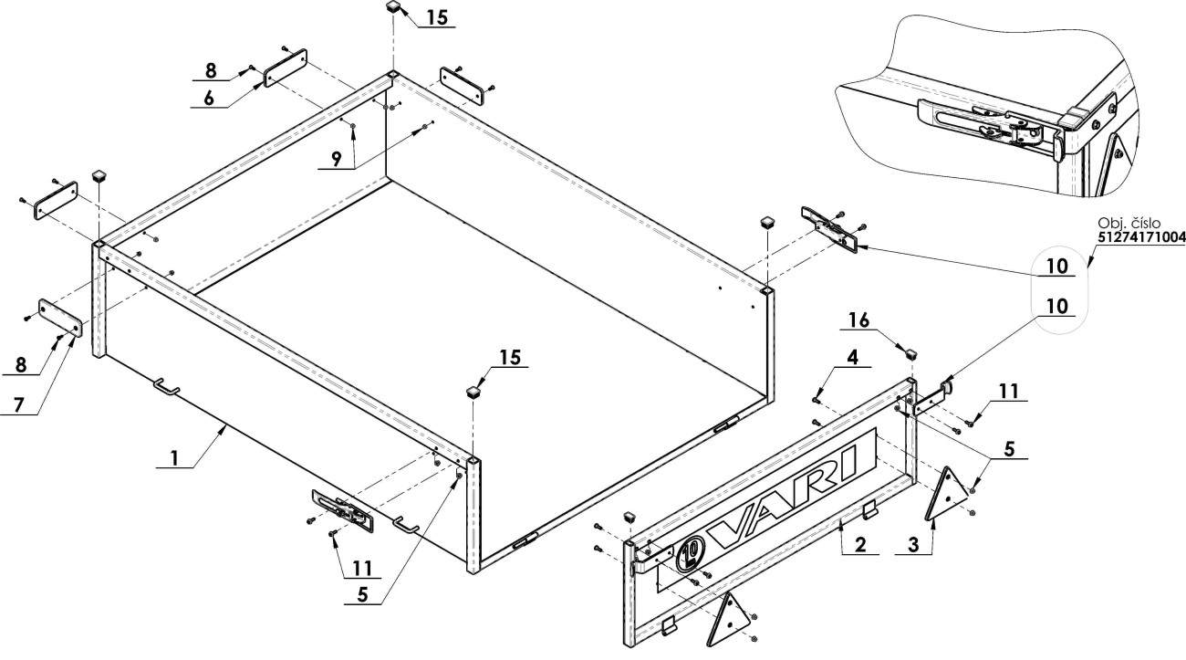 Korba ANV-500 úplná
