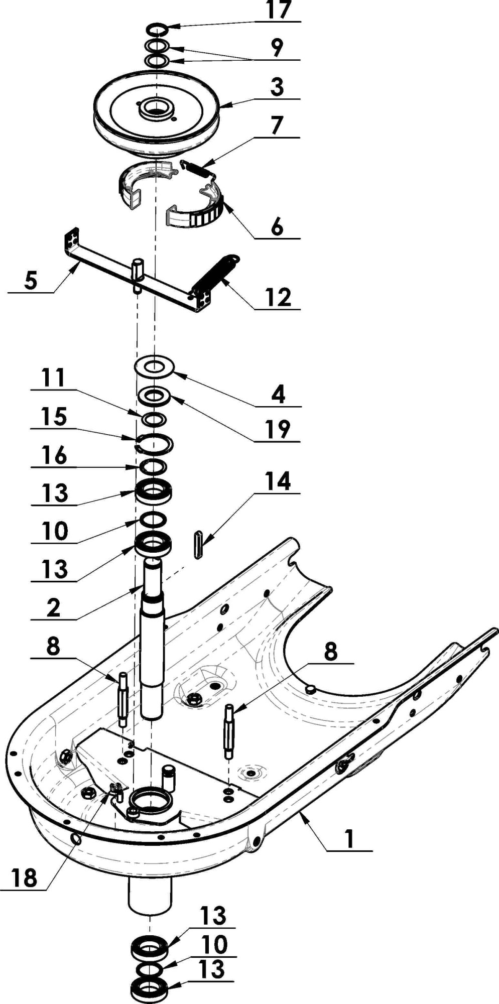 Mulčovač HPRO základ