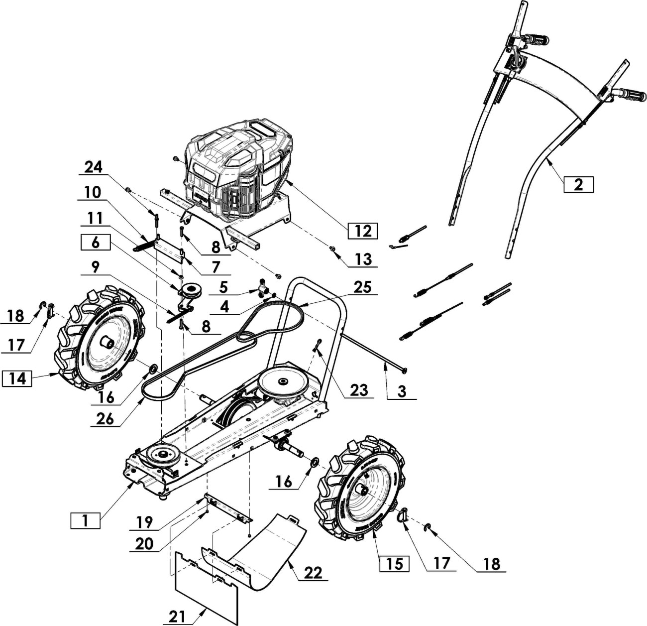 Podvozek jednoúčelový F-580E