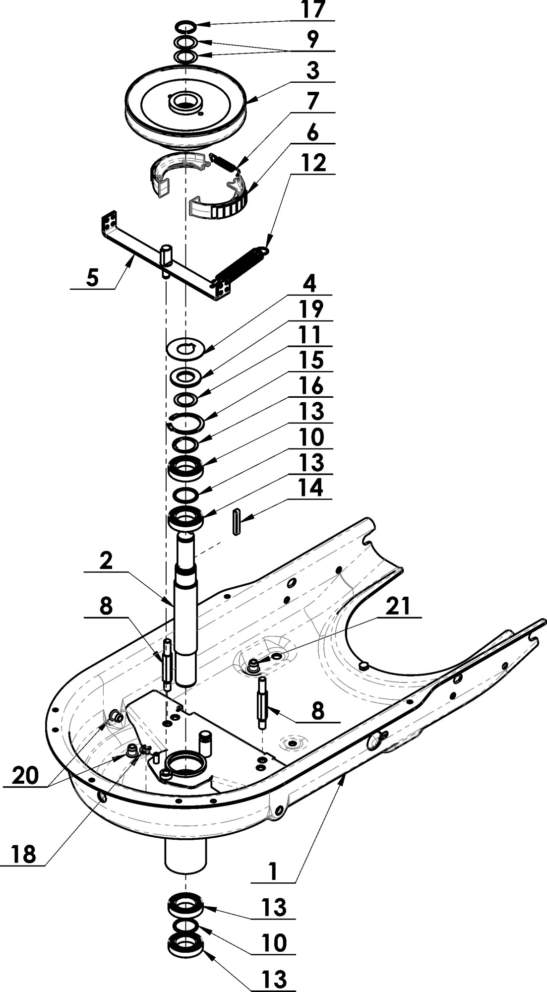 Mulčovač HPRO základ