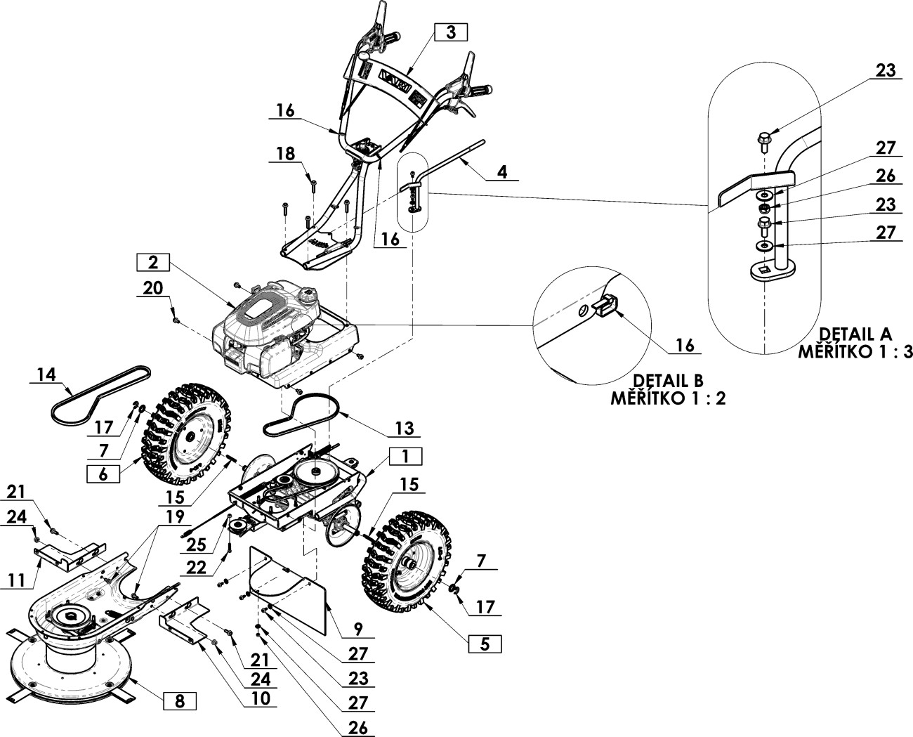 Sekačka APRO sestava (s ADL 2025)